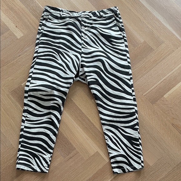 Nili Lotan Pants - Nili Lotan zebra pants size 10
